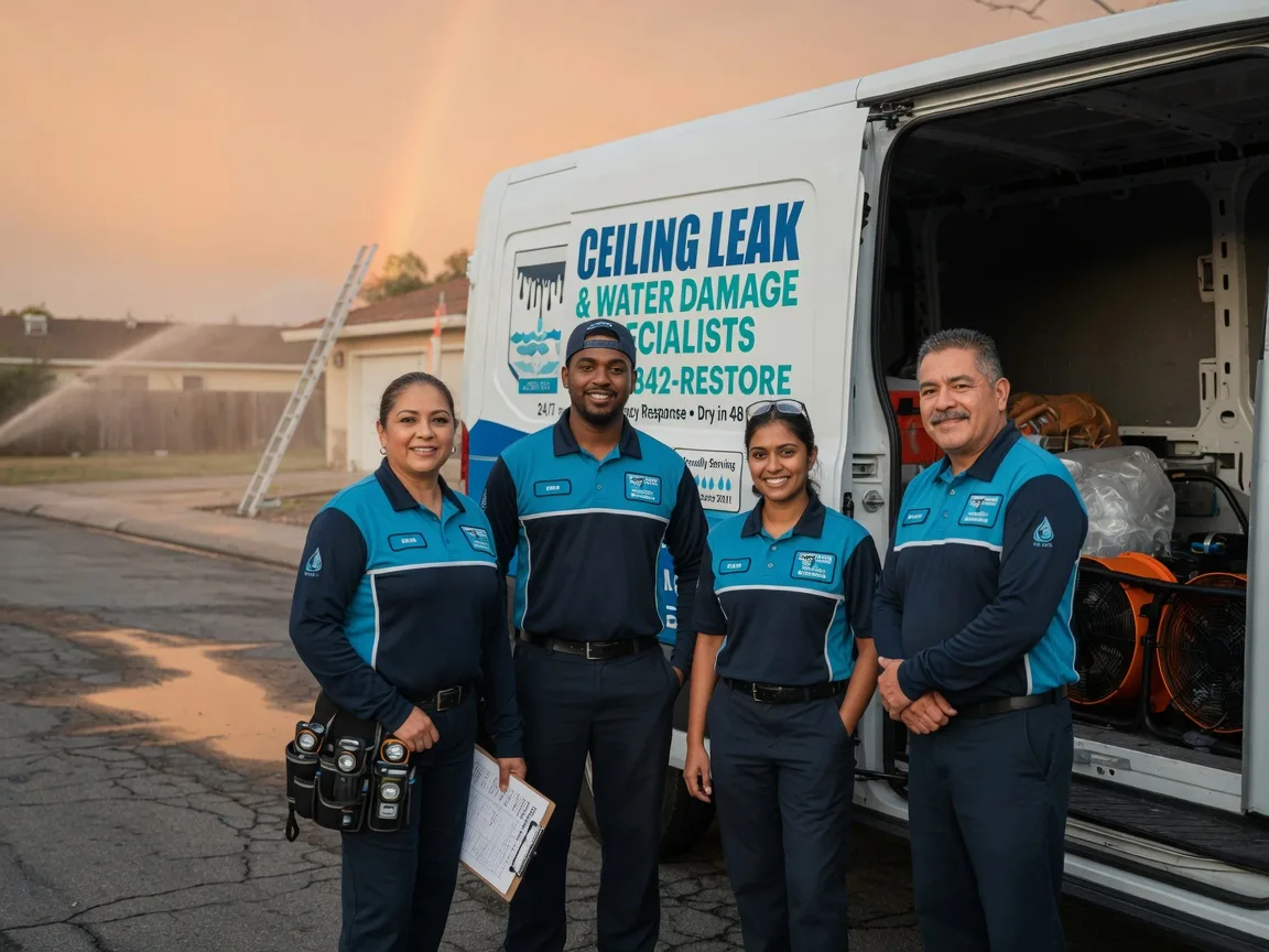 Ceiling Leak Cleanup company in Douglassville, TX